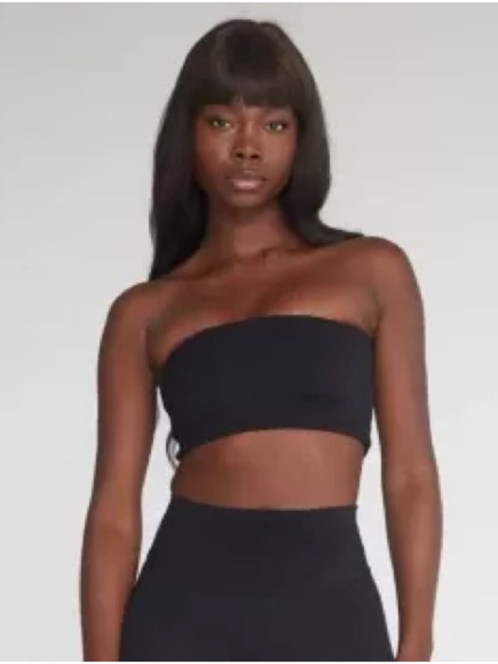 CSB Serenity Arya Bandeau Bra Crop Black